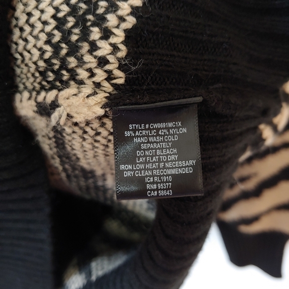 SANCTUARY zebra print long sleeves sweater - Picture 10 of 11